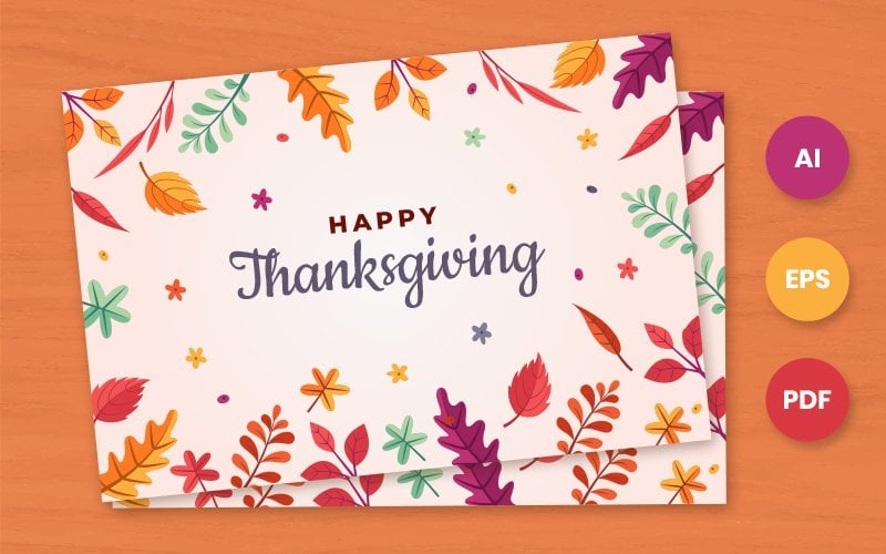 Kit Graphique #122467 Thanksgiving Background Divers Modles Web - Logo template Preview