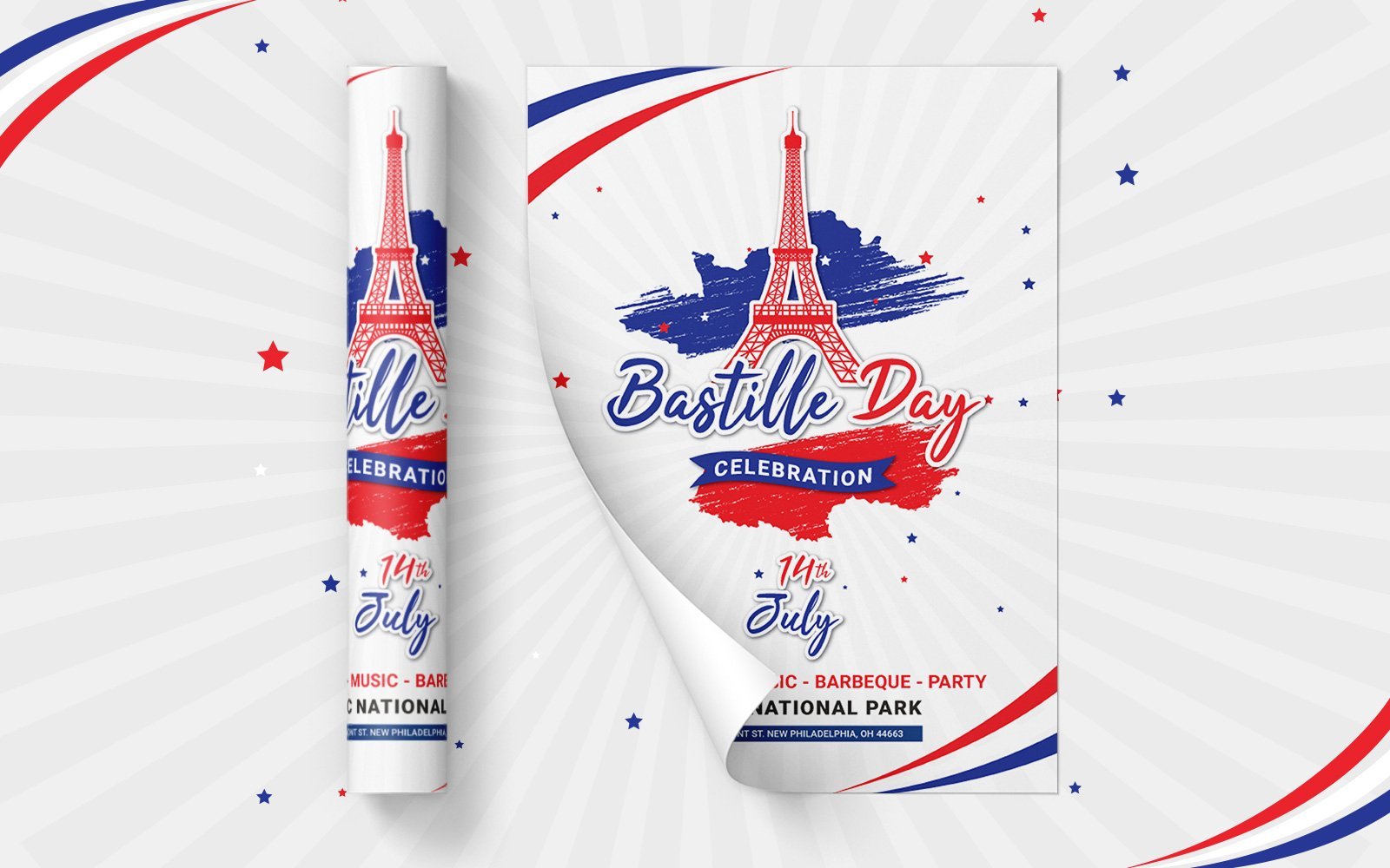 Kit Graphique #122473 Bastille Jour Divers Modles Web - Logo template Preview