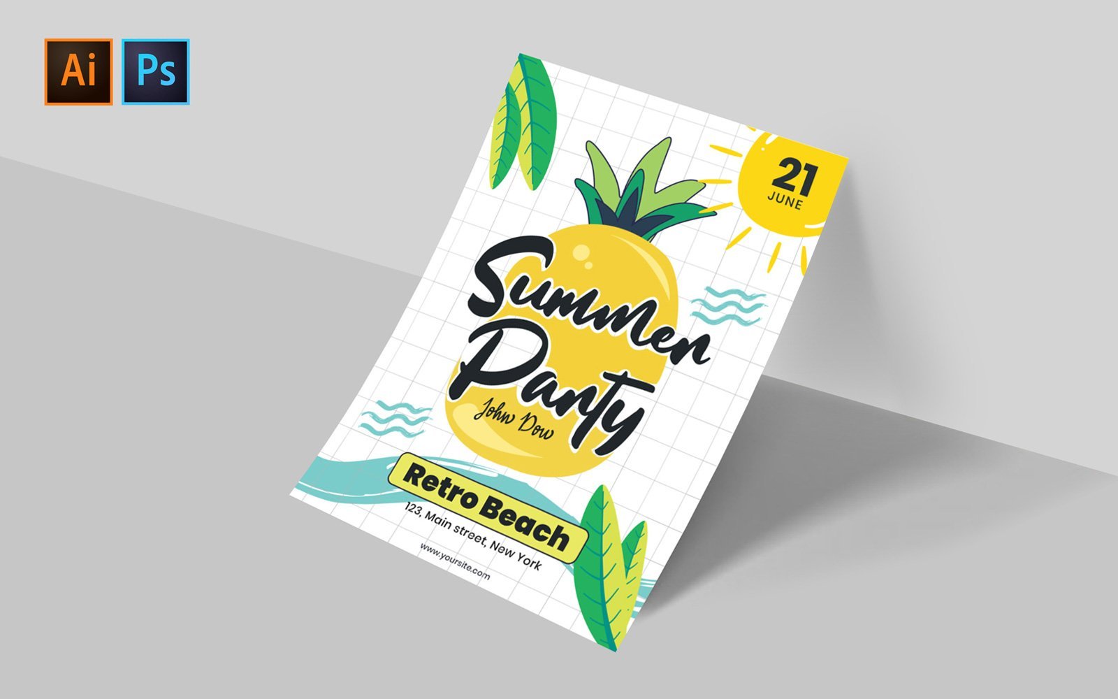 Kit Graphique #122497 Summer Partie Divers Modles Web - Logo template Preview