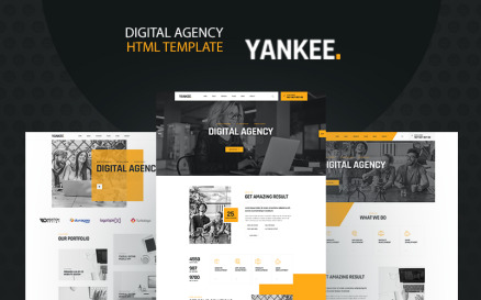 Yankee - Digital Agency Website Template