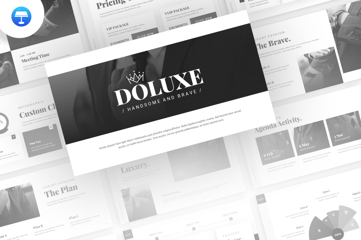 Doluxe Luxury Presentation - Keynote template