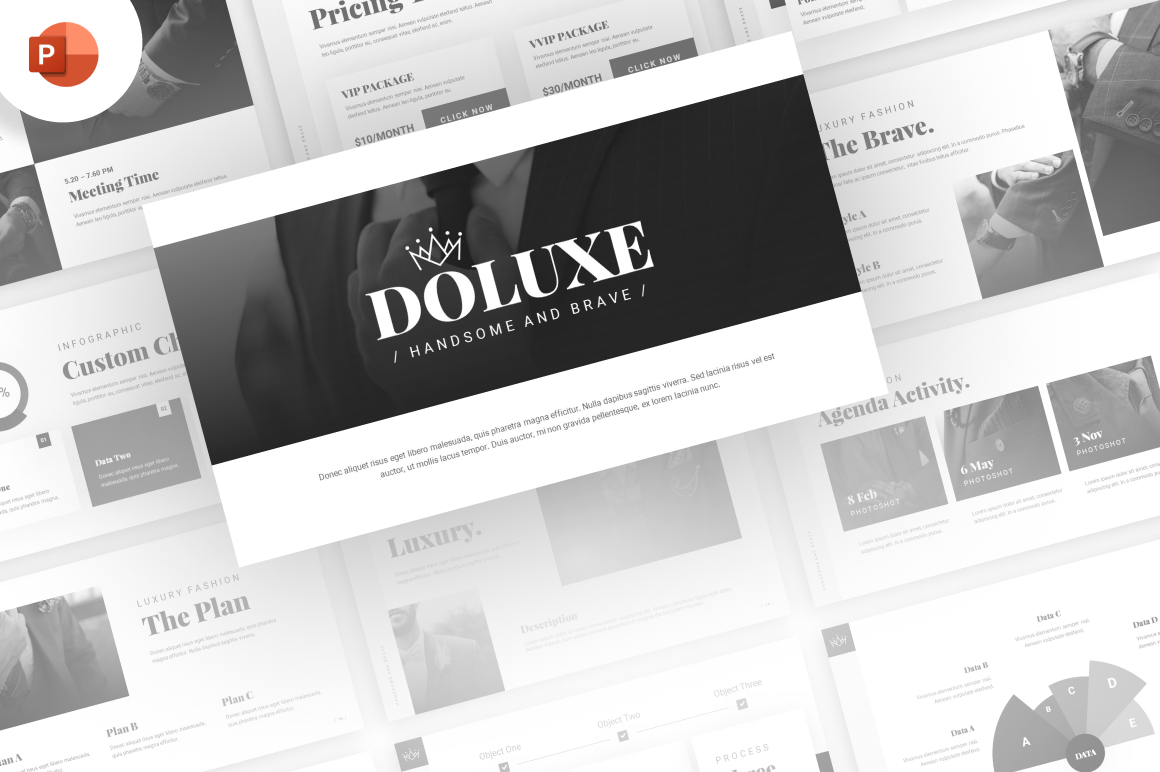 Kit Graphique #122519 Luxury Design Divers Modles Web - Logo template Preview