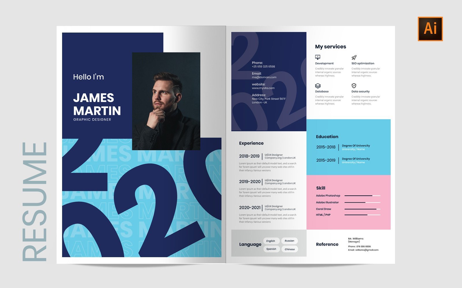 Kit Graphique #122531 Resume Fond Divers Modles Web - Logo template Preview