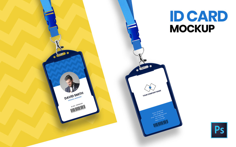 ID Card product mockup Product Mockup