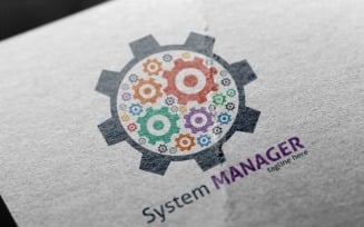 System Manager Logo Template