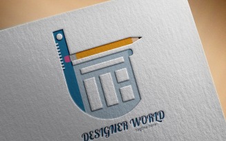 Designer World Logo Template