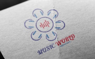 Music World Logo Template