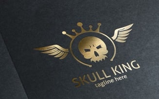 Skull King Logo Template