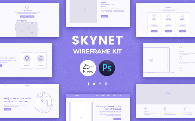 Skynet Web UI Elements