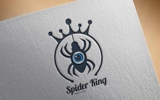 Spider King Logo Template