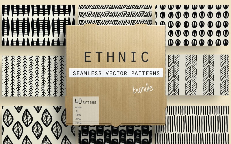 Ethnic Seamless Vector Pattern