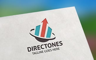 Directones Logo Template