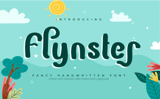 Flynster | Fancy Handwritten Font