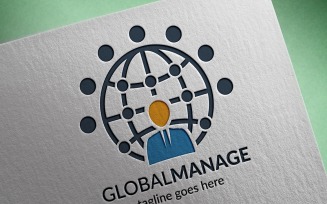 Global Manage Logo Template