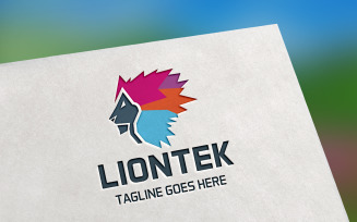 Liontek Logo Template