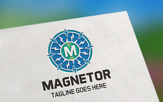 Magnetor (Letter M) Logo Template
