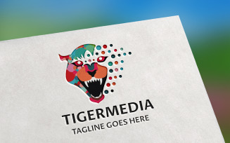 Tiger Media Logo Template