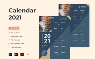 Wall Calendar 2021 Planner