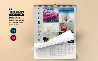 Wall Calendar 2024 Planner