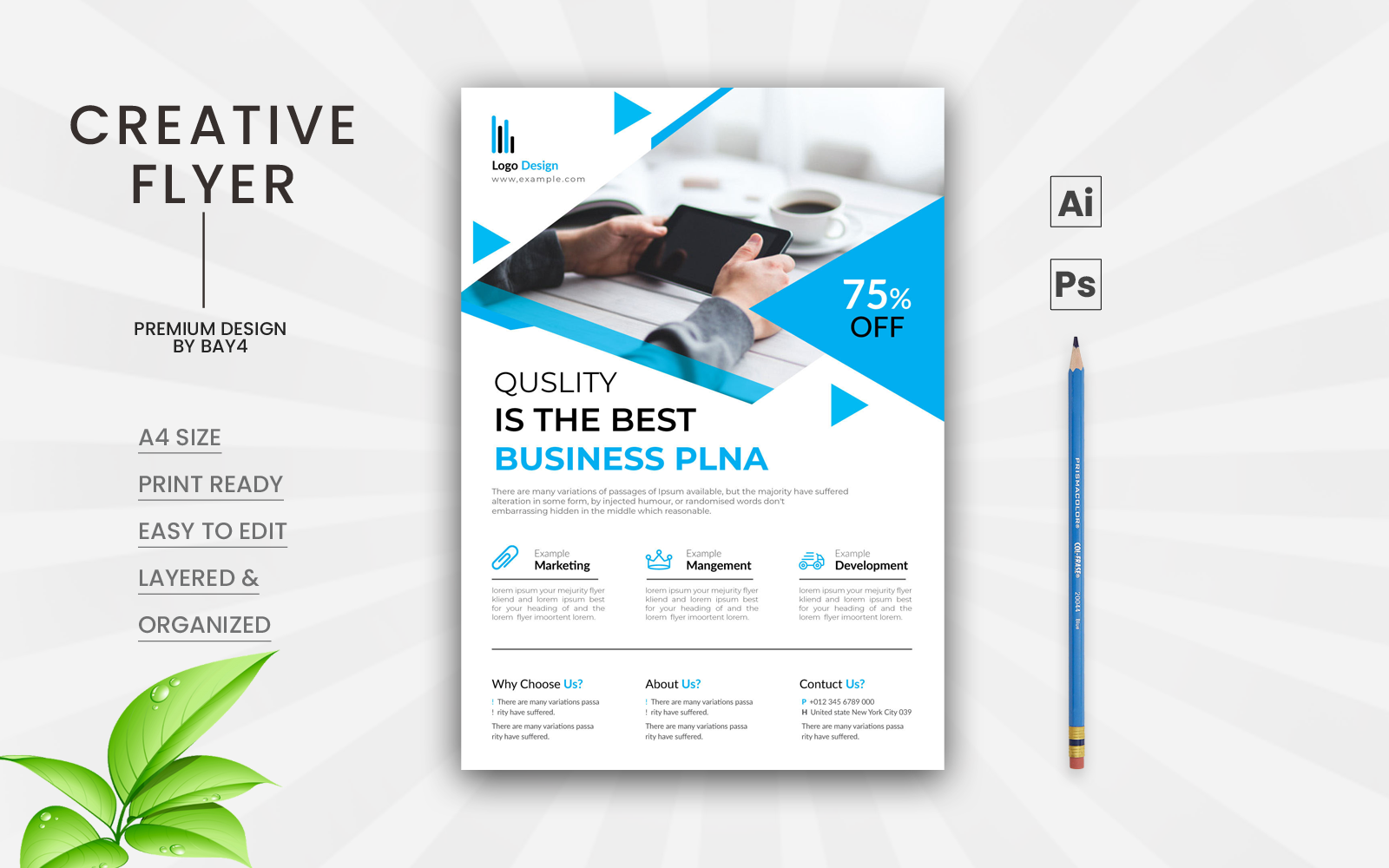 Kit Graphique #123070 Template Prospectus Divers Modles Web - Logo template Preview