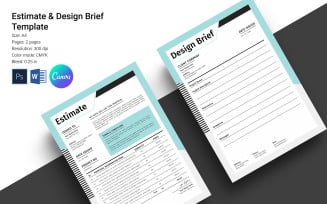 Professional Estimate and Brief Template
