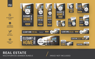 Real Estate Multipurpose Banner Bundle - Corporate Identity Template