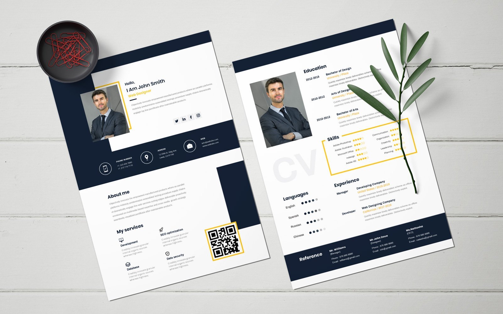 Kit Graphique #123150 Resume Entreprise Divers Modles Web - Logo template Preview