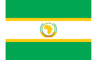 African Union Flag - Illustration