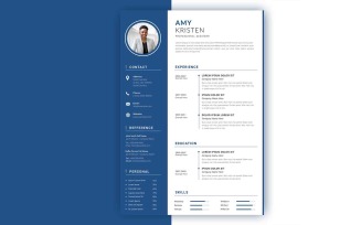 Professional CV Clean Resume Template