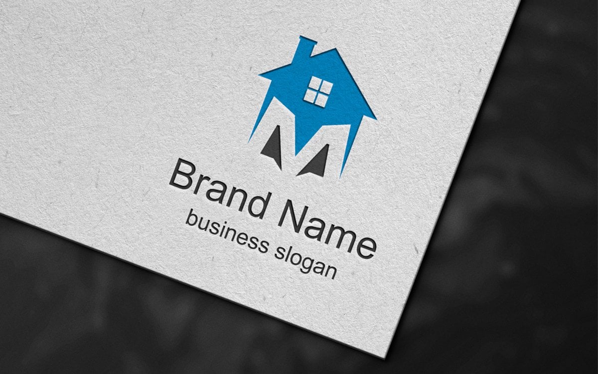 Template #123213 Logo M Webdesign Template - Logo template Preview