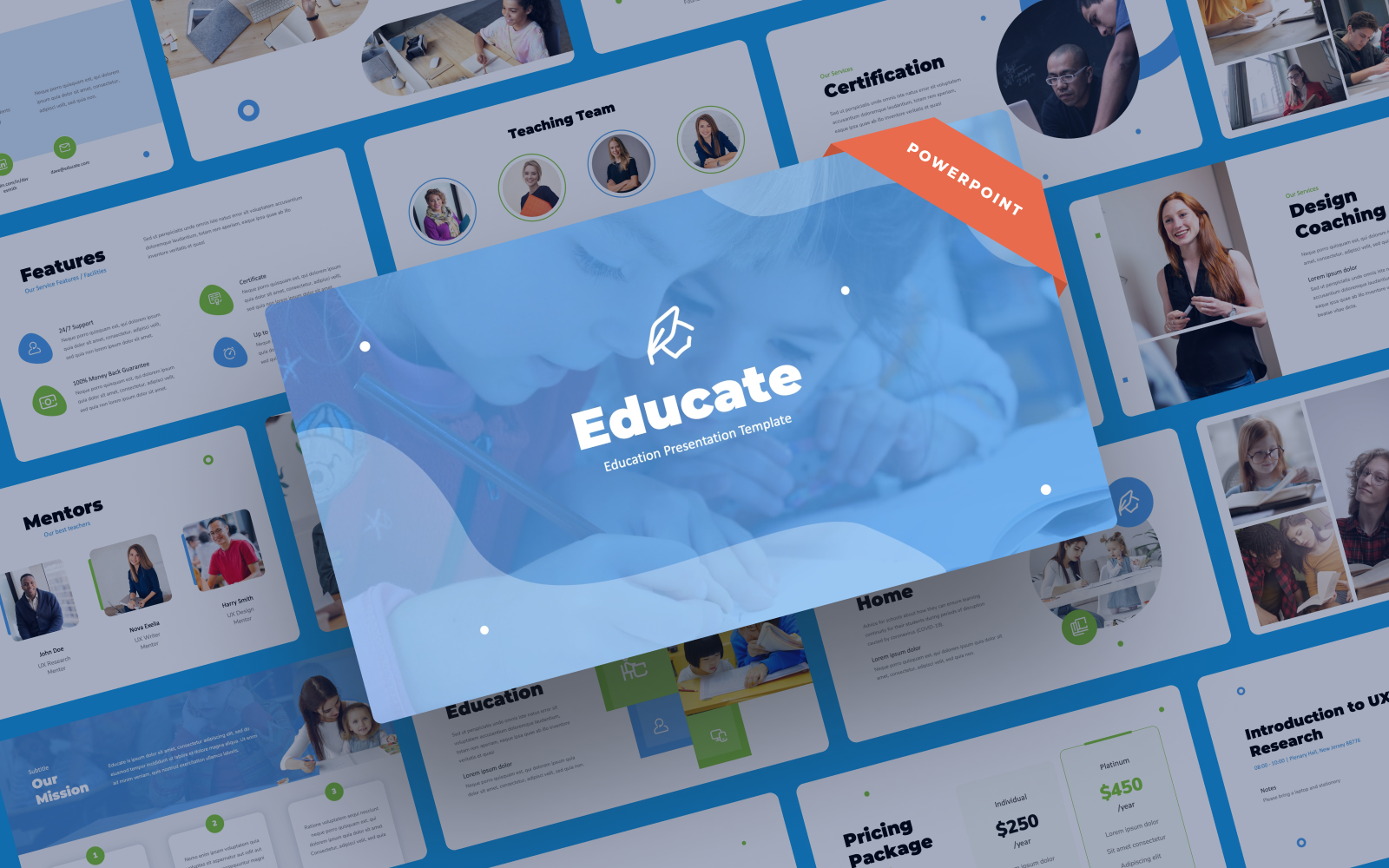 Educate - Education Presentation PowerPoint Template