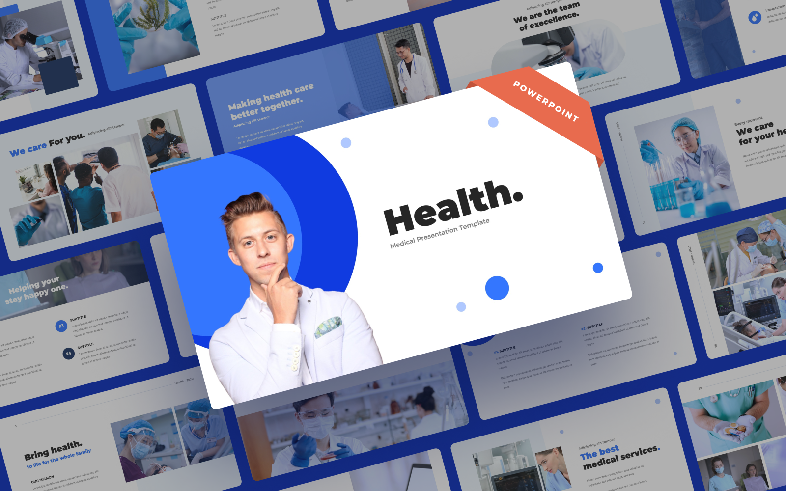 Health - Medical Presentation PowerPoint Template