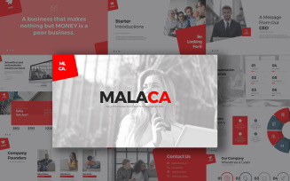 Malaca Presentation PowerPoint template