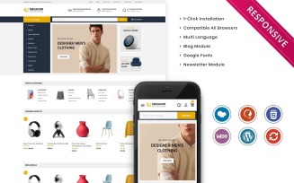 Megacor - The Fashion Store Responsive WooCommerce Theme