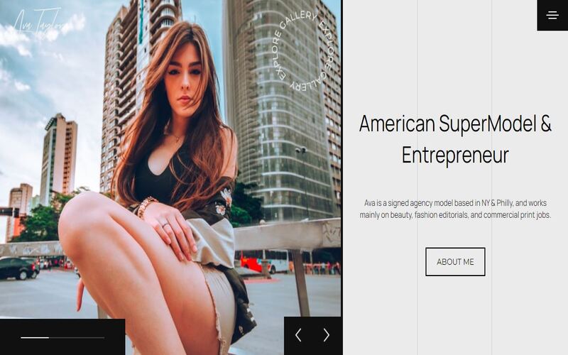 Reszponzív Model Portfolio Multipurpose HTML By WINK Weboldal sablon 123374