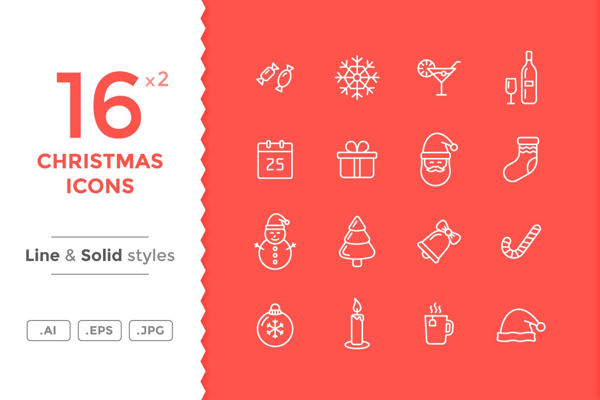 Kit Graphique #123417 Christmas Icon Divers Modles Web - Logo template Preview