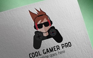 Cool Gamer Pro Logo Template