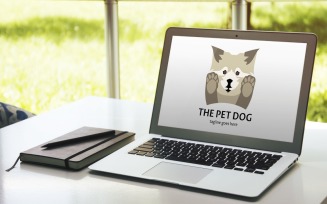 The Pet Dog Logo Template