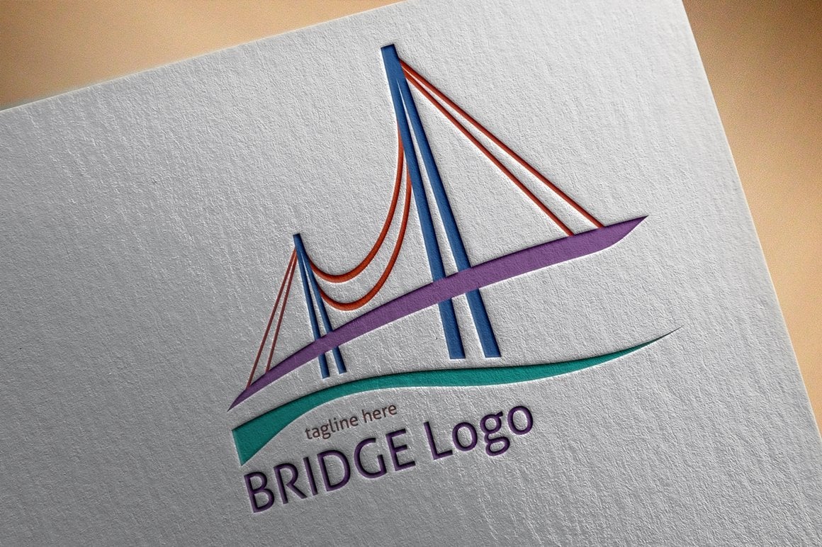 Template #123551 Best Bridge Webdesign Template - Logo template Preview