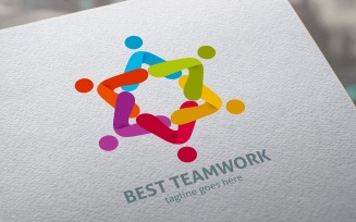 Best Teamwork Logo Template