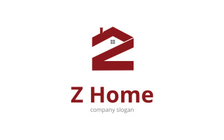 Letter Z Realesate Design Logo Template
