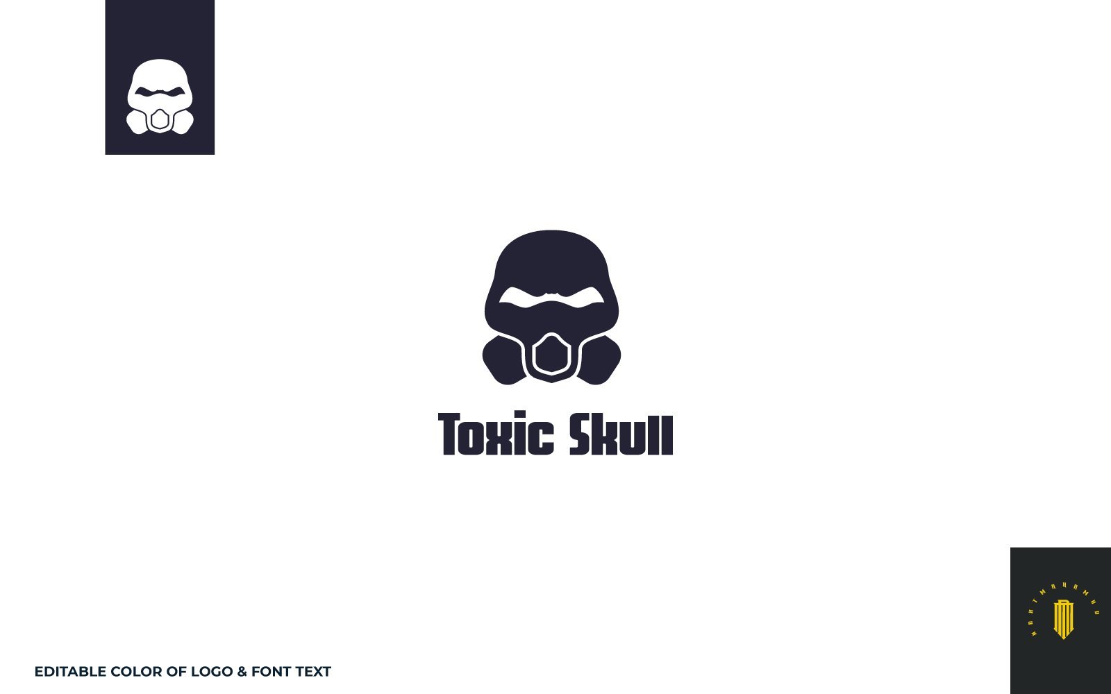 Template #123685 Logo Toxic Webdesign Template - Logo template Preview