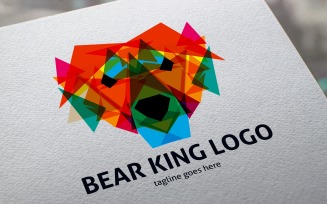 Bear King Logo Template