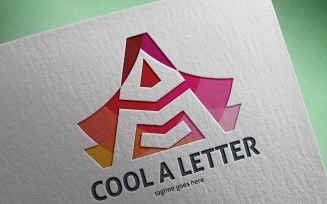 Cool A Letter Logo Template