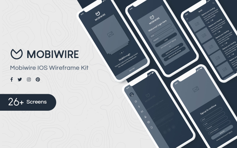 MobiWire Mobile UI Elements