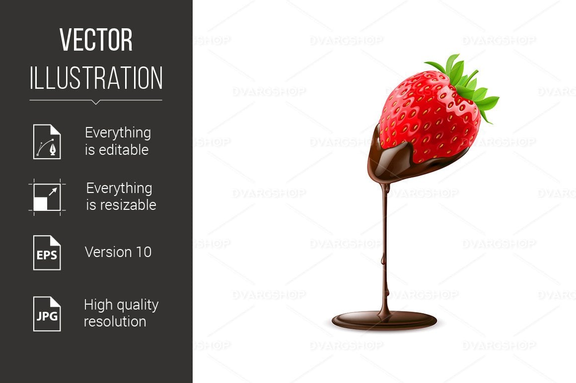 Template #123794 Sweet Strawberry Webdesign Template - Logo template Preview