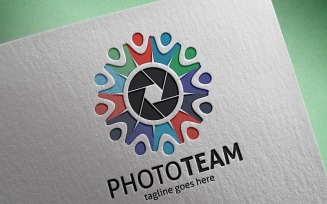 Photo Team Logo Template
