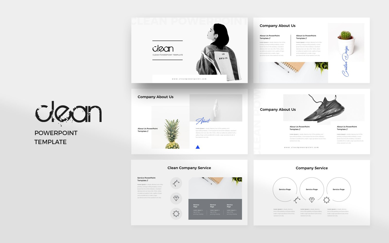 Template #123920 Powerpoint Template Webdesign Template - Logo template Preview