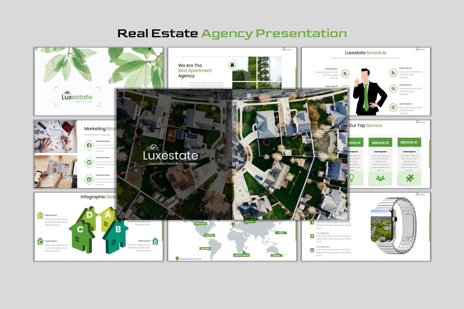 Template #123930 Advertising Realestate Webdesign Template - Logo template Preview