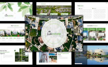 Luxestate - Real Estate Agency Google Slide